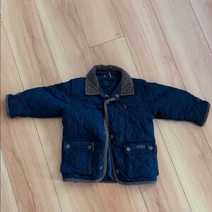 Polo by Ralph Lauren Navy Quilted Puffer Jacket